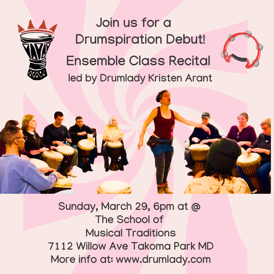 Drumspiration! Ensemble Class Recital!