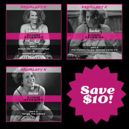 Djembe Drumming: Complete Fanga Rhythm Series