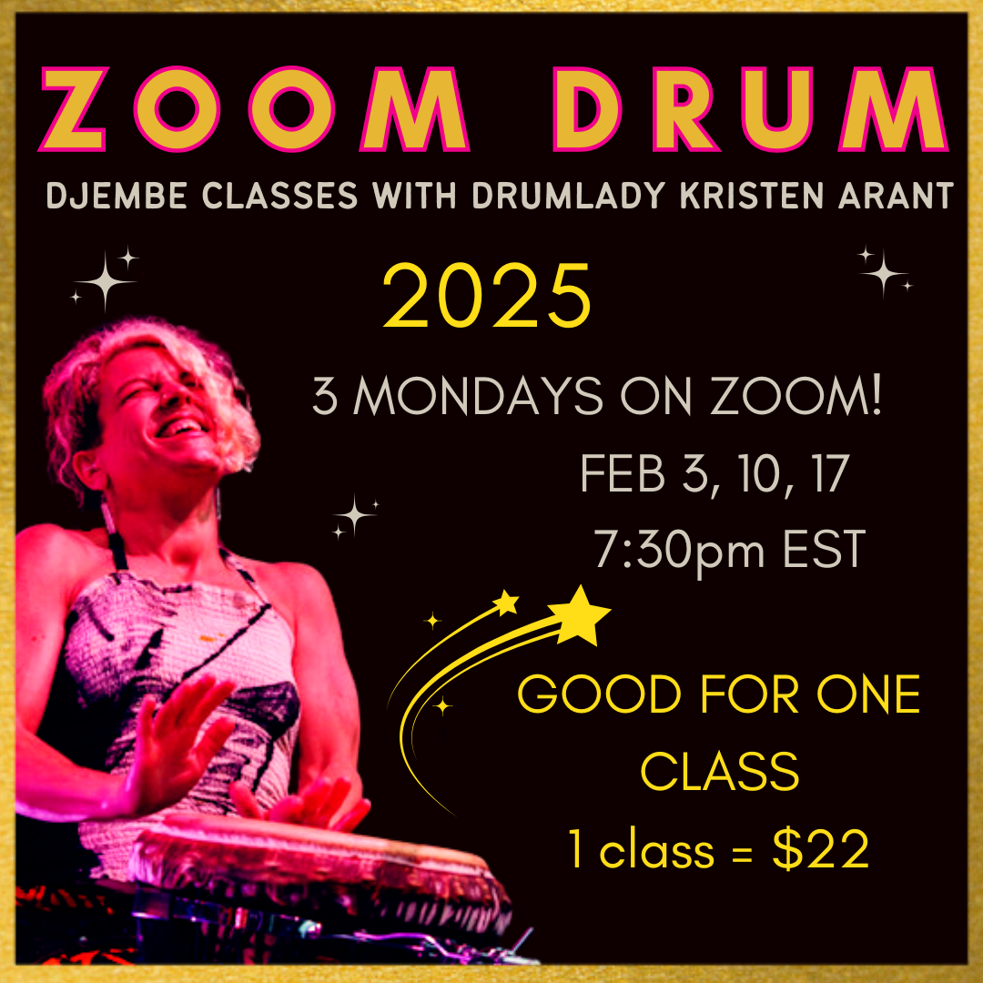 ZOOM DRUM 2025 - Drop-in class