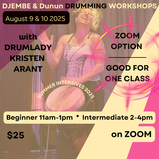 2025 Intensives - DROP IN FOR ONE CLASS - on ZOOM