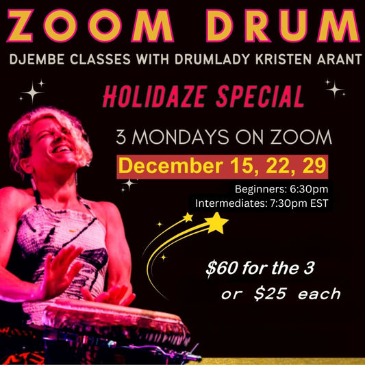2025 Holidaze Zoom Drum