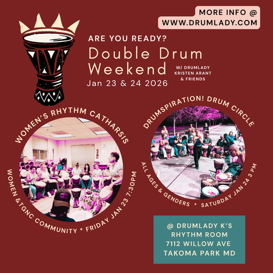 DOUBLE DRUM WEEKEND Jan 23 & 24