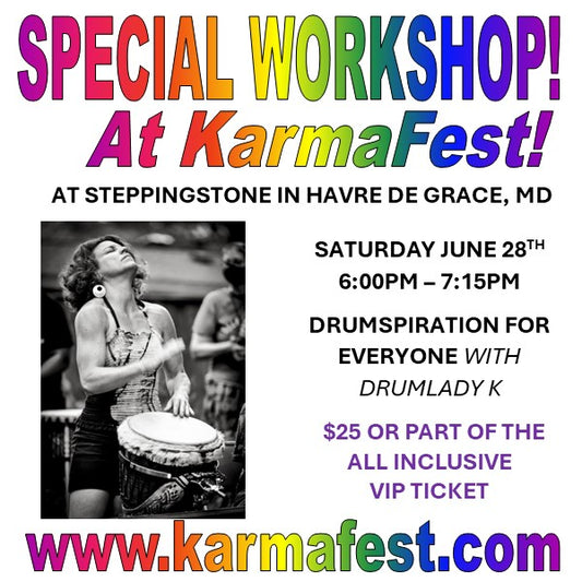 SATURDAY Drumspiration for Everyone - Karma Fest 2025