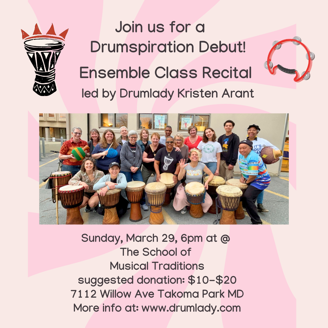 Drumspiration! Ensemble Class Recital!