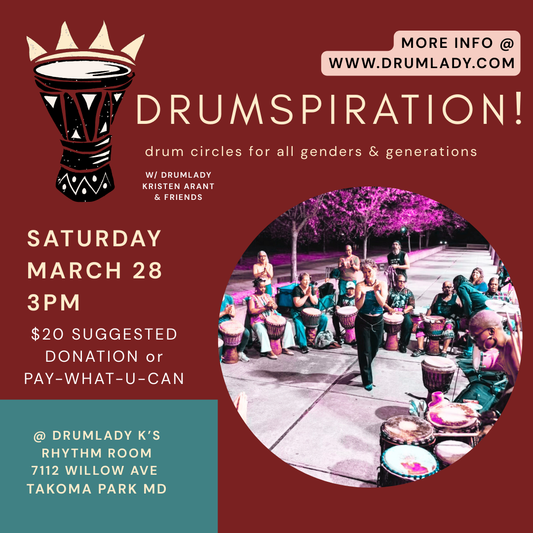 Drumspiration! Drum Circles for All: March 28