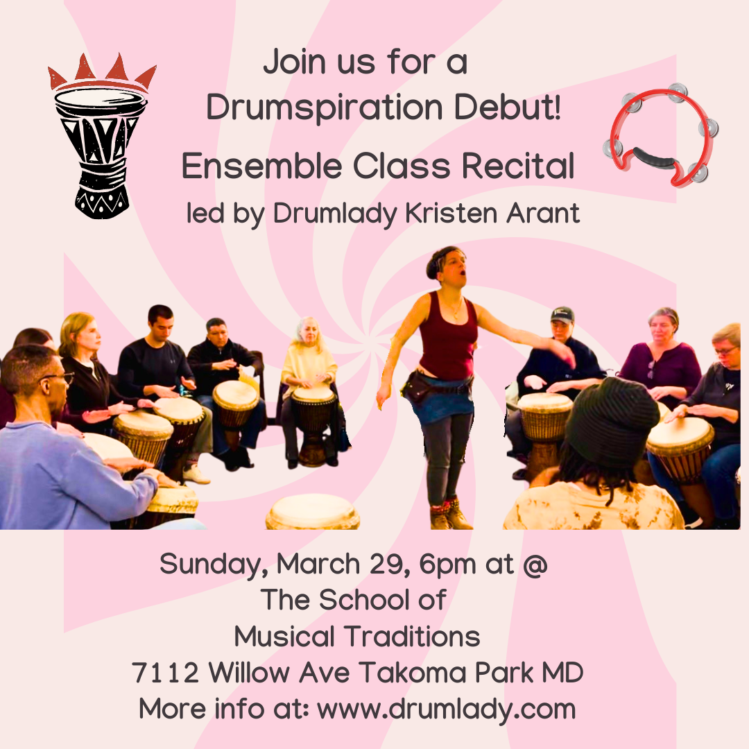 Drumspiration! Ensemble Class Recital!