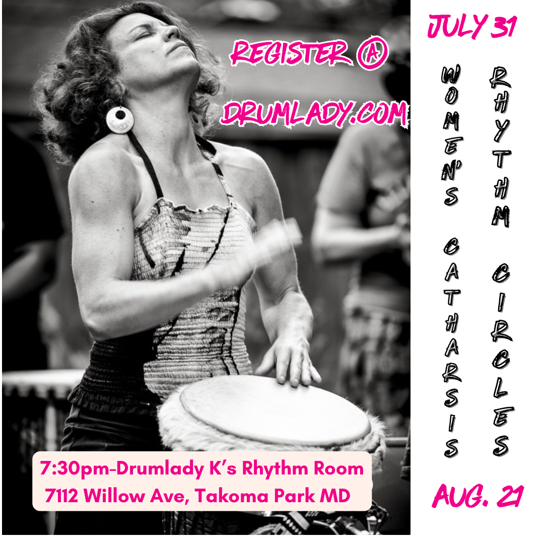 Women's Catharsis Rhythm Circles - July 31 & August 21