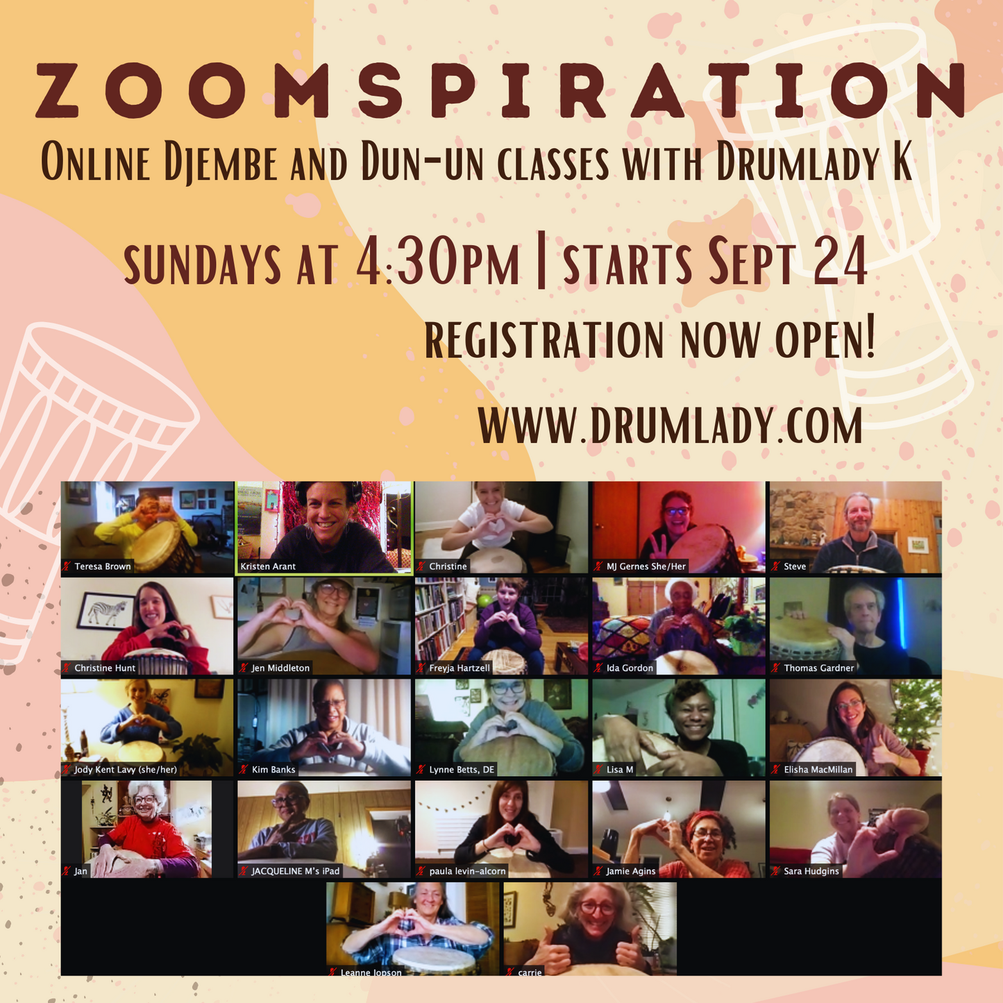 ZOOMspiration! Drop-in - starts Sept. 24