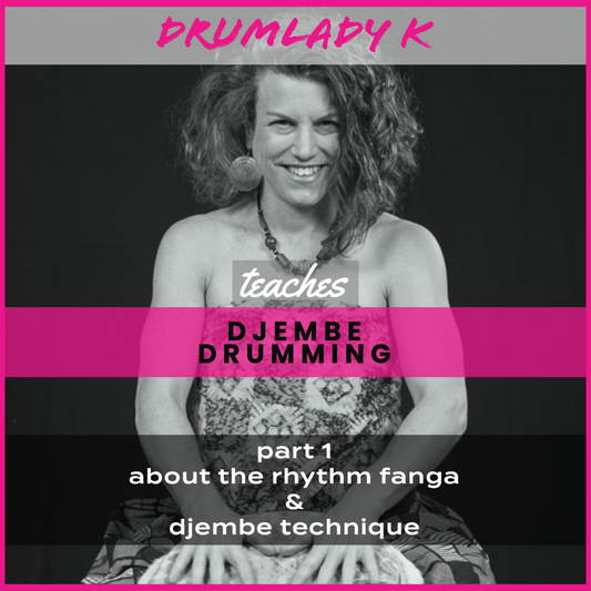 Djembe Drumming: Part 1 About the Rhythm Fanga & Djembe Technique