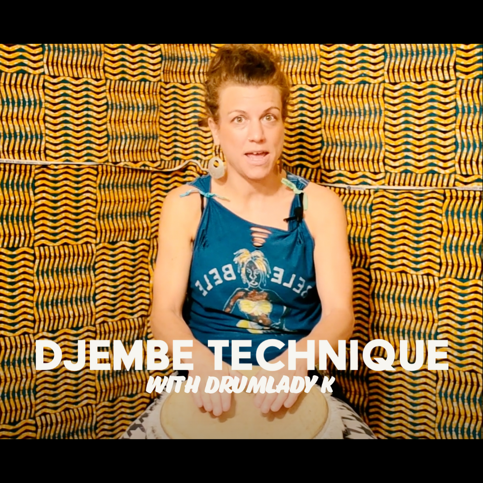 Djembe Technique drumlady